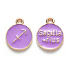 Alloy Enamel Pendants LS-X-ENAM-S124-01B-01F-1