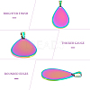 10Pcs Alloy Pendants FIND-WR0011-54C-3