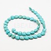 Heart Synthetic Turquoise Beads Strands TURQ-I019-10mm-08-2