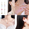 8 Colors Opaque Frosted Acrylic Beads MACR-CJ0001-79-7
