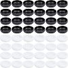 48Pcs 2 Colors PVC Furniture Sliders FIND-CA0002-32-1