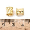 Brass European Beads KK-B166-01G-3-2