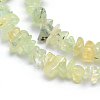 Natural Prehnite Beads Strands G-P332-41-2