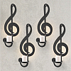 4Pcs Iron Art Wall Mounted Candle Holders ODIS-DL0001-06-1