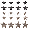 Star Rhinestone Patches DIY-PH0013-12-1