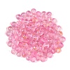 Frosted Baking Painted Glass Beads DGLA-N005-8mm-03-1