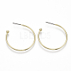 Iron Stud Earrings EJEW-N013-06-1