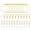 67Pcs 4 Styles 304 Stainless Steel Wire Pendants FIND-FS0002-28-1