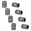 8Pcs 316 Surgical Stainless Steel European Beads STAS-UN0061-39-1