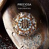 Preciosa&reg Crystal Hotfix Flatback Stones Y-PRC-HSS8-00030-296-4