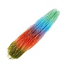 Gradient Color Baking Paint Glass Bead Strands X1-DGLA-A039-T2mm-A015-1