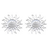 Non-Tarnish 201 Stainless Steel Filigree Joiners STAS-N090-LA950-1-1