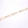 Polycotton(Polyester Cotton) Ribbon OCOR-WH0064-35B-1