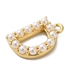 Plastic Imitation Pearl Pendants KK-P230-17G-D-2