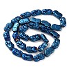 Electroplated Synthetic Non-magnetic Hematite Beads Strands G-F767-03A-2