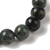 10mm Round Natural Kambaba Jasper Braided Bead Bracelets BJEW-C067-01C-21-3