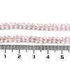Electroplate Transparent Glass Beads Strands LS-EGLA-A035-T3mm-A20-4