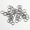Iron Open Jump Rings IFIN-A018-4mm-B-1