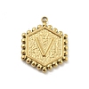 201 Stainless Steel Pendants STAS-R227-01V-G-1