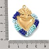 304 Stainless Steel Pendants STAS-E549-04G-09-3
