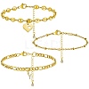 Anklets Sets AJEW-AN00383-25-1