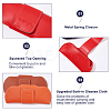  2pcs PVC Leather Eyeglasses Case AJEW-NB0003-41-4