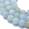 Natural Aquamarine Beads Strands G-D0013-67B-3