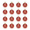 Golden Plated Alloy Enamel Charms ENAM-S118-03S-2
