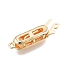 Brass Box Clasps KK-T062-234G-3