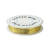 Round Copper Jewelry Wire X-CWIR-CW0.4mm-07-1