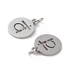 304 Stainless Steel Charms STAS-Q201-T447P-2