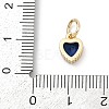 Brass Micro Pave Cubic Zirconia Pendants LS-KK-H204-01KCG-01-3