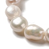 Natural Baroque Pearl Keshi Pearl Beads Strands PEAR-K004-33-9