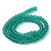 Transparent Glass Beads Strands EGLA-A034-T6mm-MD18-3