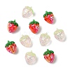 20Pcs 2 Colors Electroplate Opaque Acrylic Pendants PACR-CJ0001-43-8
