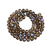 Electroplate Glass Beads Strands EGLA-A044-T3mm-L16-2