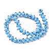 Handmade Bumpy Lampwork Beads Strands LA-CBA05D6-01-3
