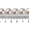 Baking Paint Pearlized Glass Pearl Round Bead Strands PEAR-H019-02E-04-5