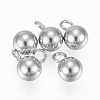 Tarnish Resistant 304 Stainless Steel Charm STAS-E146-01B-P-2
