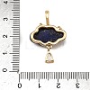 Dyed Natural Lapis Lazuli Carved Pendants GG-CBA5963-03A-3