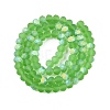 Transparent Glass Beads Strands EGLA-A044-T6mm-MB11-3