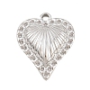 304 Stainless Steel Pendant Rhinestone Settings STAS-K322-06P-1