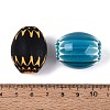 Handmade Millefiori Glass Barrel Beads LA-N002-24-3