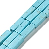 Synthetic Imperial Jasper Dyed Beads Strands G-D077-C01-01-1