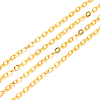 Brass Cable Chains CHC-T008-06C-G-1