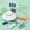 50G 10 Style Glass Cylinder Beads SEED-DC0001-15-5