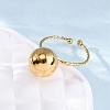 304 Stainless Steel Cuff Rings for Women LS-RJEW-F175-01G-02-1