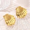 304 Stainless Steel Stud Earrings SA-CBA46AF-06G-01-2