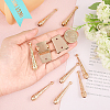 DIY Alloy Bolo Tie Making Finding Kit FIND-CA0009-03KCG-3