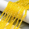 Transparent Glass Beads Strands EGLA-A039-T3mm-D22-4